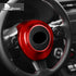 Carbon Fiber Steering Wheel Red Trim For Subaru Brz Toyota 86 2017-2024